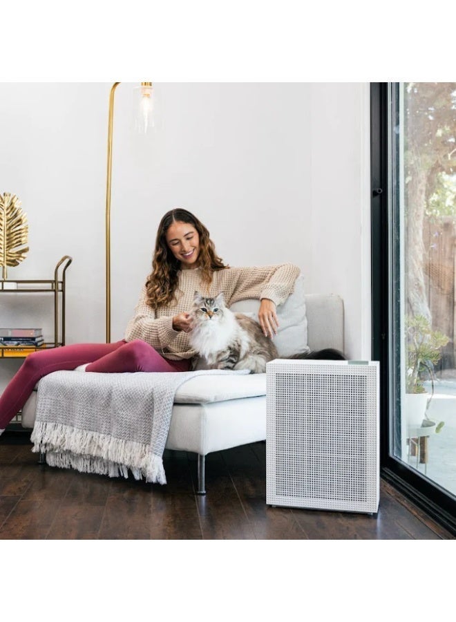 كواي منقّي هواء AM-150 للغرف الكبيرة حتى 1,035 قدم² | فلتر GreenHEPA طويل العمر ‏3-في-1 | مراقبة جودة الهواء | وضع تلقائي | يزيل ‎99.99%‎ من الغبار ووبر الحيوانات والروائح ومسببات الحساسية | وضع النوم الهادئ 20 ديسيبل | ضمان سنتين | أبيض - Image 5